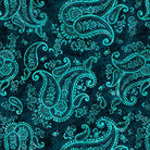 Born To Run Paisley Teal - 31481 NQ - QT Fabrics - Nebraska Quilt Company - F2501578