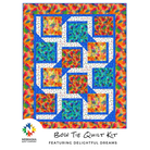 Bow Tie Quilt Kit Featuring Delightful Dreams - Nebraska Quilt Company - K2402354