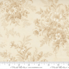 Breathtaking Blues Bouquets Florals Porcelain Ecru - 44400 21 - Moda Fabrics - Nebraska Quilt Company - F261668