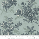 Breathtaking Blues Bouquets Florals Sky - 44400 13 - Moda Fabrics - Nebraska Quilt Company - F261666