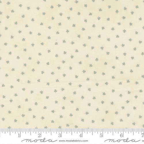 Breathtaking Blues Tiny Leaf Porcelain - 44408 11 - Moda Fabrics - Nebraska Quilt Company - F261662