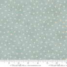 Breathtaking Blues Tiny Leaf Sky - 44408 13 - Moda Fabrics - Nebraska Quilt Company - F261663
