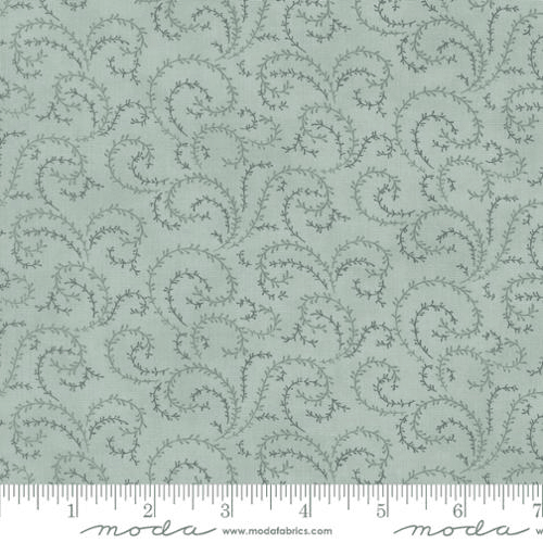 Breathtaking Blues Vine Sky - 44407 13 - Moda Fabrics - Nebraska Quilt Company - F261658