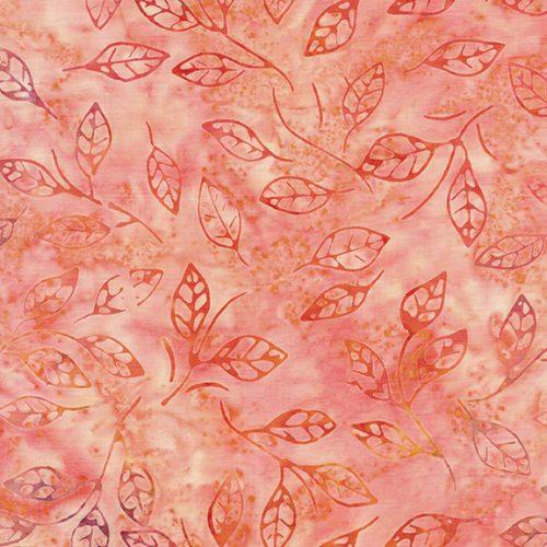 Breezy Falling Leaves Red Shell - 422302305 - Island Batik - Nebraska Quilt Company - F08088