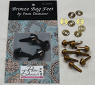 Bronze Bag Feet - Nebraska Quilt Company - N2502479