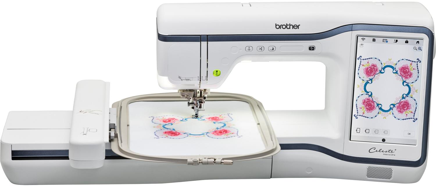 Brother Celeste CX1e Embroidery Machine – Nebraska Quilt Company
