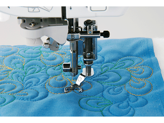 Brother Free Motion Open Toe Quilting Foot - Nebraska Quilt Company - ASA187
