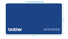 Brother Large Foam Sewing and Embroidery Machine Mat - EV1MATLGE - Nebraska Quilt Company - AEV1MATLGE
