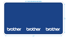 Brother Large Foam Sewing and Embroidery Machine Mat - HADMATLGE - Nebraska Quilt Company - AHADMATLGE