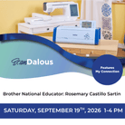 Brother National Educator Scandalous SA September 19, 2026 1 PM - Nebraska Quilt Company - EVE260550