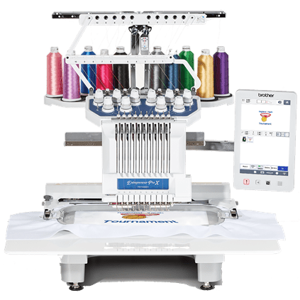 Brother PR1055X 10 Needle Home Embroidery Machine - Nebraska Quilt Company - MPR1055X