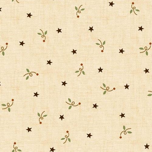 Butter Churn Basics Star Cream - Nebraska Quilt Company - F78848