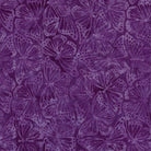 Butterfly Ballet Monarch Purple Jelly - 112506430 - Island Batiks - Nebraska Quilt Company - F260390