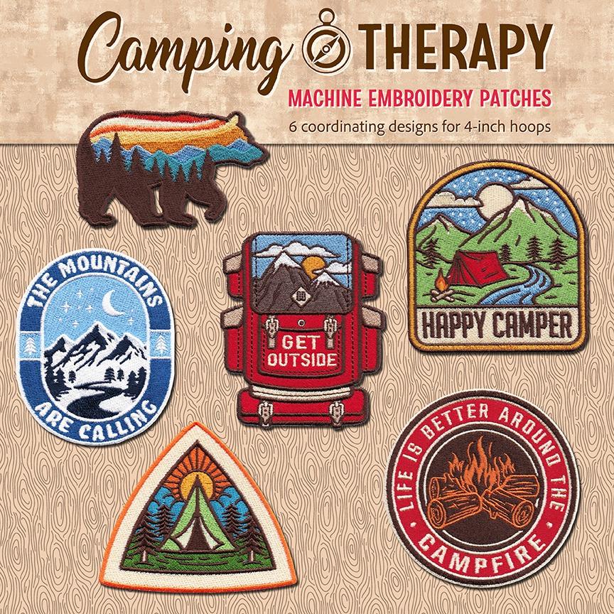 Camping Therapy Collection on USB - Nebraska Quilt Company - PUB2501942