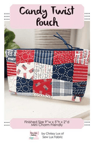 Candy Twist Pouch Pattern - Nebraska Quilt Company - PUB09626