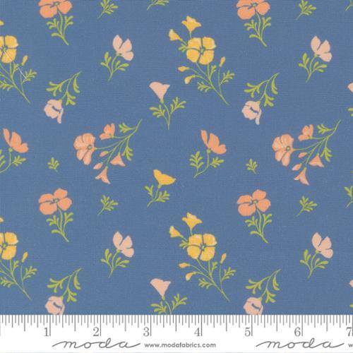 Cannon Beach Astoria Florals Lake - 11974 18 - Moda Fabrics - Nebraska Quilt Company - F260218