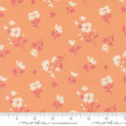 Cannon Beach Astoria Florals Peach - 11974 22 - Moda Fabrics - Nebraska Quilt Company - F260220