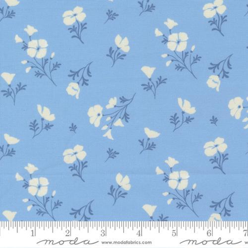 Cannon Beach Astoria Florals Sky - 11974 19 - Moda Fabrics - Nebraska Quilt Company - F260219