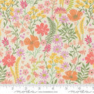 Cannon Beach Coastal Blooms Florals Cream - 11971 11 - Moda Fabrics - Nebraska Quilt Company - F260195