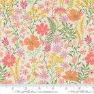 Cannon Beach Coastal Blooms Florals Cream Blush - 11971 21 - Moda Fabrics - Nebraska Quilt Company - F260209