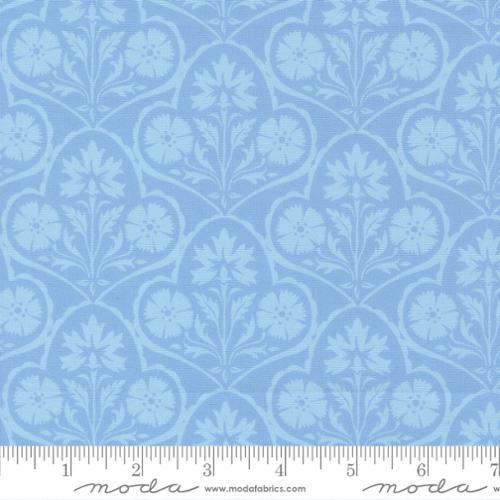 Cannon Beach Copalis Damask Sky - 11975 19 - Moda Fabrics - Nebraska Quilt Company - F260222