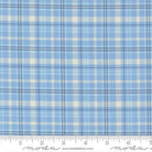 Cannon Beach Plaid Checks and Plaids Sky - 11976 19 - Moda Fabrics - Nebraska Quilt Company - F260225