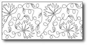 Cardinal Climbers Pantograph - Nebraska Quilt Company - PUB14032