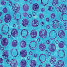 Celebration Circles Aquamarine Blue - 83521 - 62 - Northcott Fabrics - Nebraska Quilt Company - F251619