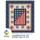 Celebration of Stars Quilt Kit featuring American Heartland - Nebraska Quilt Company - K260135