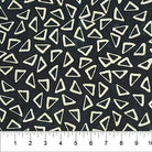 Celebration Triangles Black/Cream - 83522 - 99 - Northcott Fabrics - Nebraska Quilt Company - F251624