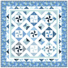 Cerulean Sea Quilt Pattern - Nebraska Quilt Company - PUB261283