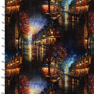C'est Magnifique Cityscape Black Multi - 22921 - BLK - 3 Wishes Fabrics - Nebraska Quilt Company - F2400969