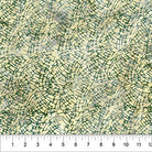 Changes in Seasons Crosshatching Green on Cream - 83432 - 68 - Banyan Batiks - Nebraska Quilt Company - F2402284