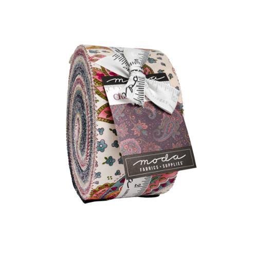 Chelsea Garden 2.5" Strips Multi 40 Pieces - Nebraska Quilt Company - PC260380