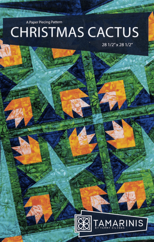 Chrismas Cactus Pattern - Nebraska Quilt Company - PUB08456