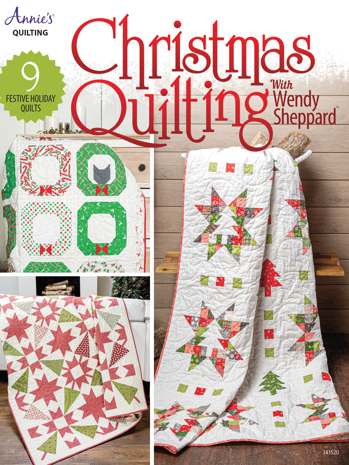 Christmas Quilting with Wendy Sheppard Book - Nebraska Quilt Company - PUB09507
