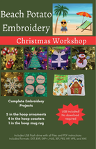 Christmas Workshop Embroidery Designs - Nebraska Quilt Company - N260644