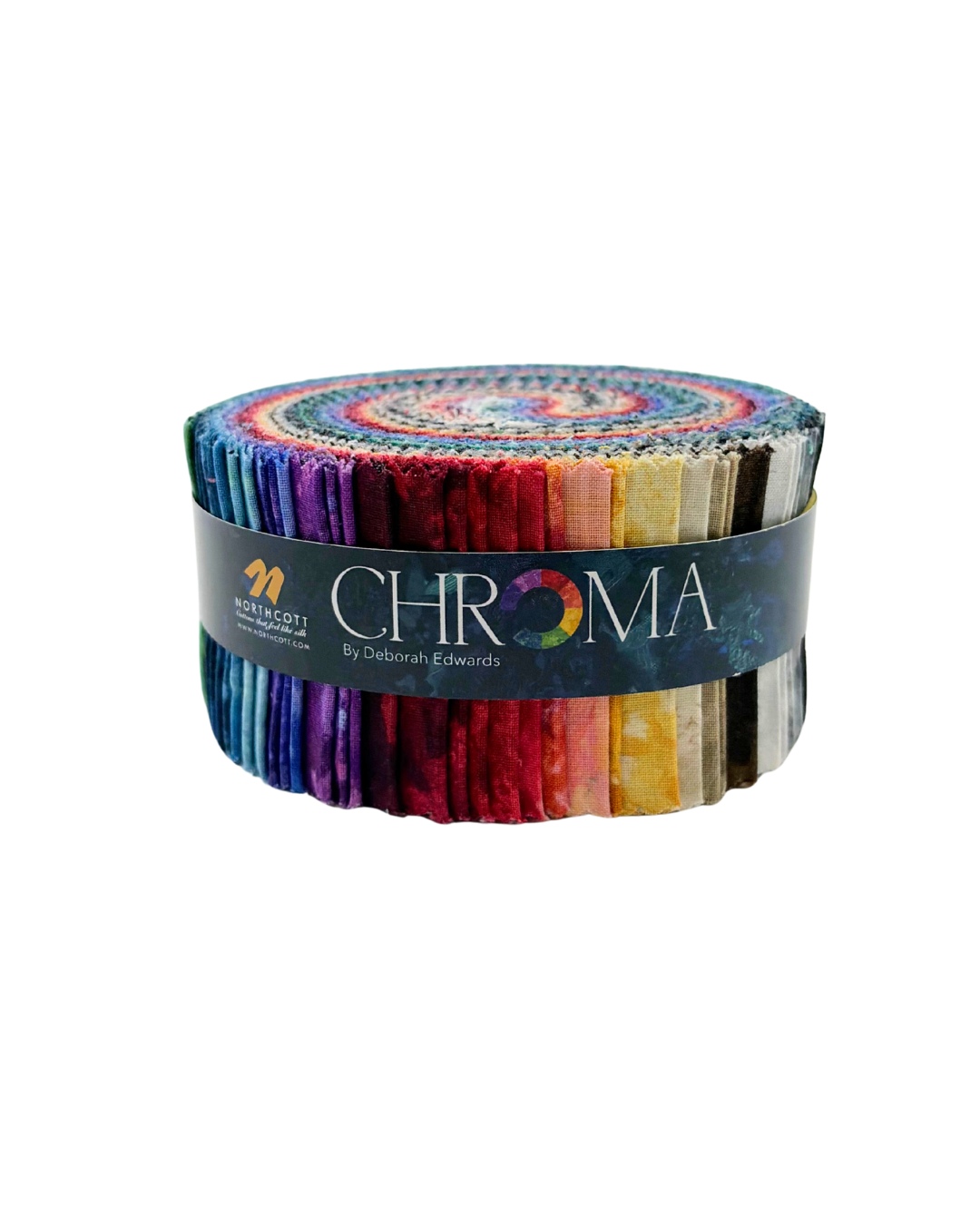 Chroma 2.5" Strips Muti 40 Pieces - JCHROM40 - 10 - Northcott - Nebraska Quilt Company - PC260468