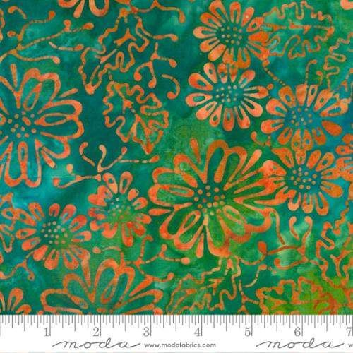 Chroma Batiks Lagoon - 4366 27 - Moda Fabrics - Nebraska Quilt Company - F09245