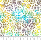 Chubby Blooms Bloom Boom Vanilla - 82051-11 - Banyan Batiks - Nebraska Quilt Company - F261891