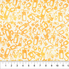 Chubby Blooms Tossed Sunshine Yellow - 82052-54 - Banyan Batiks - Nebraska Quilt Company - F261898