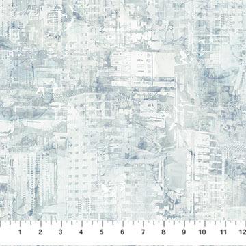 City Harbor Buildings Pale Blue - DP27578 - 41 - Northcott Fabrics - Nebraska Quilt Company - F2400089