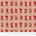 Coca-Cola Christmas Santa Stripe - CC1020-26 - Northcott Fabrics - Nebraska Quilt Company - F261430