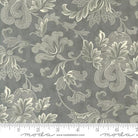 Collections for a Cause: Etchings Friendly Flourish Damask Scroll Charcoal - Nebraska Quilt Company - F04746