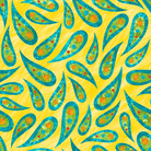 Color Burst Paisley Yellow - COLORBURST - B - 3347 - 44 - Blank Quilting - Nebraska Quilt Company - F08429