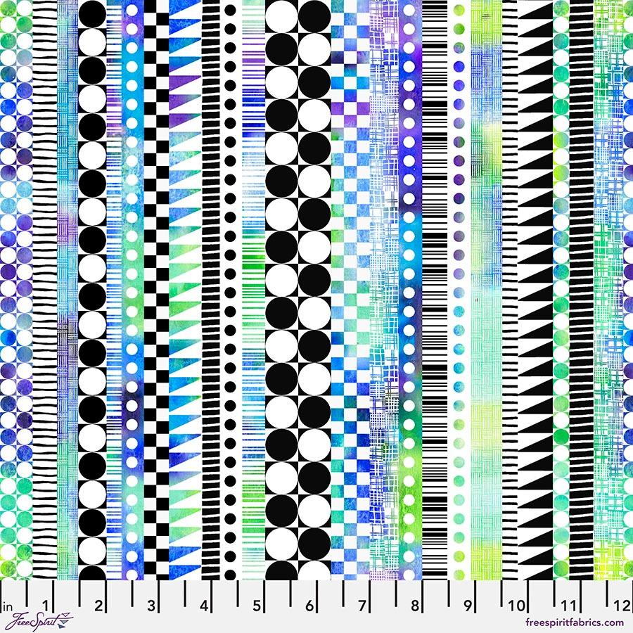 Cool Breeze Thunderstorm Multi - PWKP037.MULTI - FreeSpirit Fabrics - Nebraska Quilt Company - Cool Breeze Thunderstorm Multi - PWKP037.MULTI - FreeSpirit Fabrics