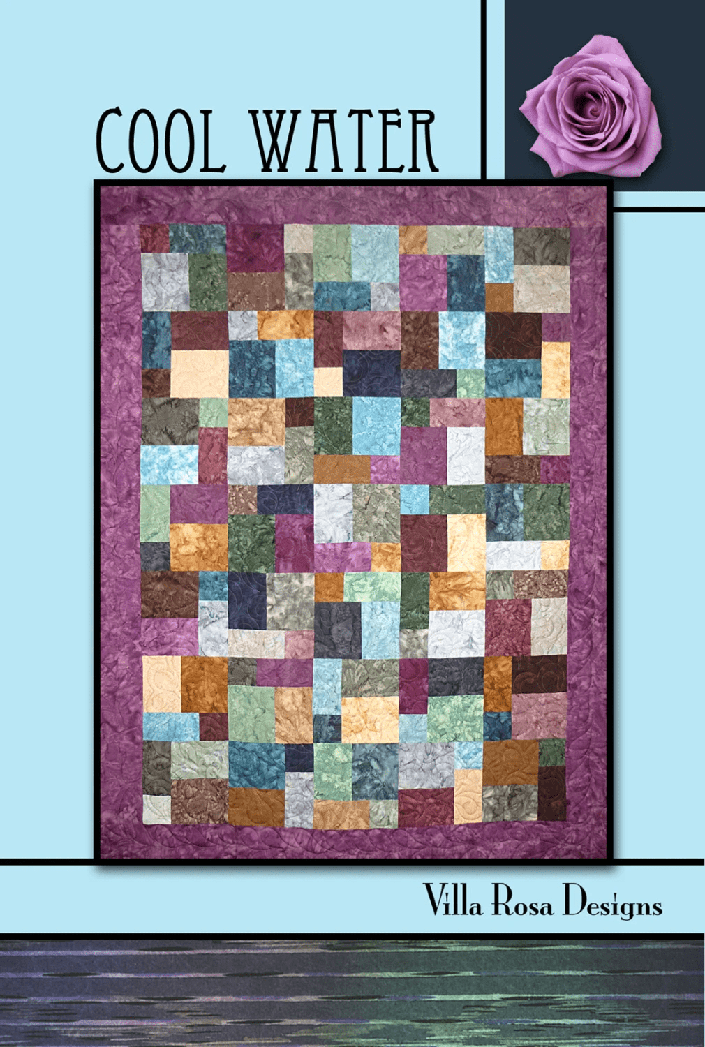 Cool Water Pattern - Nebraska Quilt Company - PUB261419