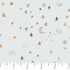 Cotton - Tale Stars Gray - 90955 - 90 - FIGO Fabrics - Nebraska Quilt Company - F08750