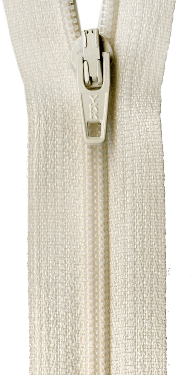 Creamy 14" Zipper - Nebraska Quilt Company - N14644