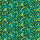 Creation Bubble Texture Dark Green Multi - Nebraska Quilt Company - F02583